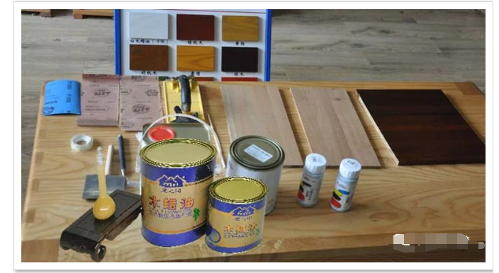 西藏木蜡油涂刷实木家具样板工艺