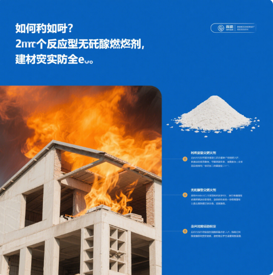 四川如何利用反应型无卤阻燃剂提高建筑材料的安全性​ ​ ​ ​