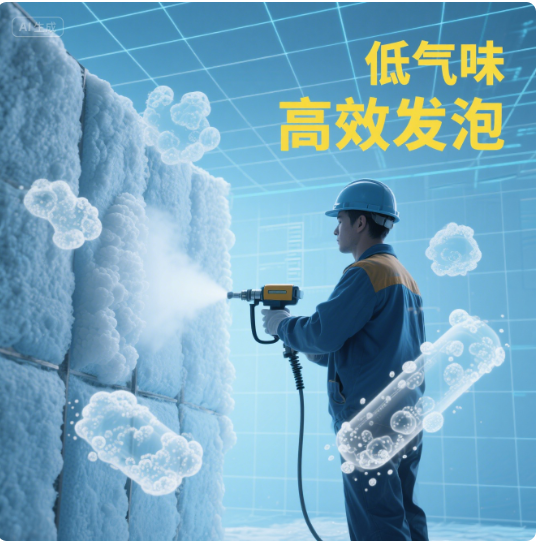 呼伦贝尔市低气味喷涂高效发泡催化剂在保温材料中的应用​